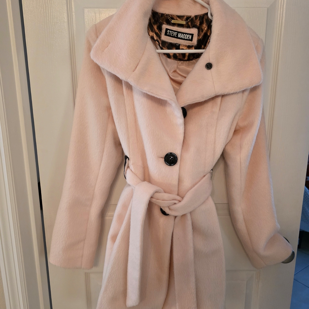 Steve Madden Pink Women's Coat Size Small EXCELLENT CONDITION